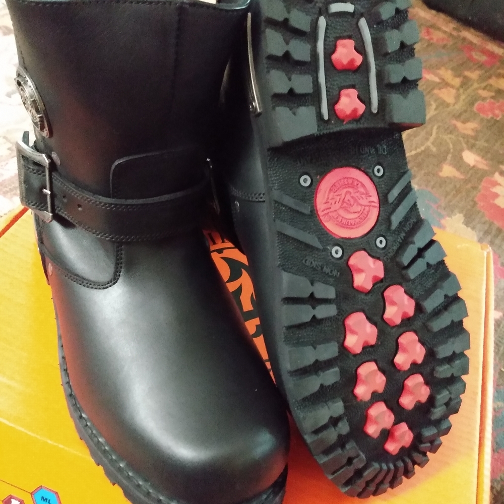 Milwaukee Leather Engineer Boots